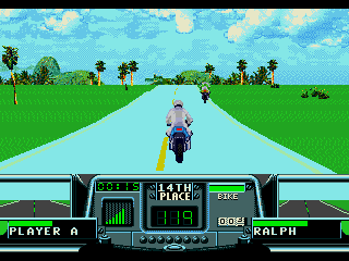 Скриншот игры Road Rash 3